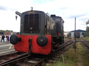 The Ruston diesel shunter
