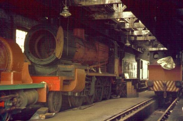 Portbury sharing space in Radstock Shed