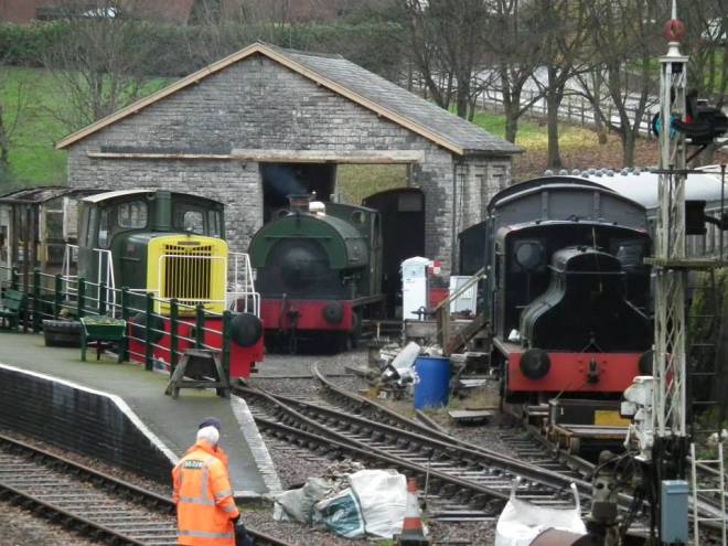 On winter holiday at Midsomer Norton