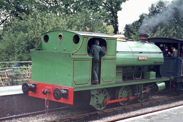 Henbury working on passenger trains at Radstock