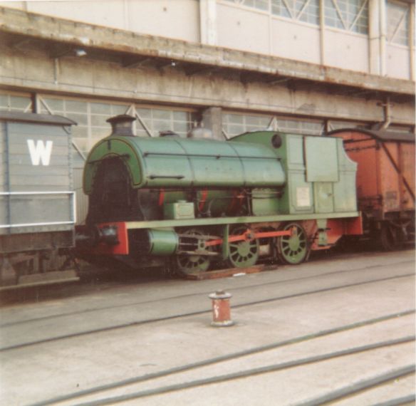 Henbury outside M Shed, before it opened as Bristol Industrial Museum, December 1975