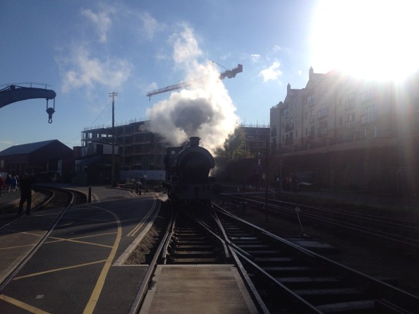 Coming off the pit with steam to spare